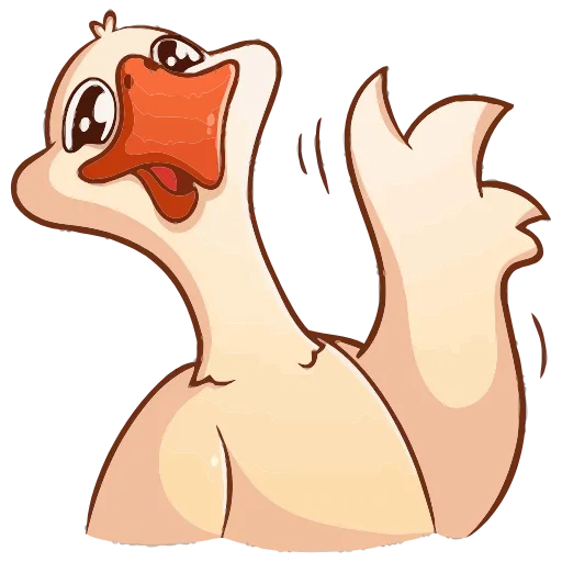 👋 Эмодзи «Гусь Федька» для Telegram