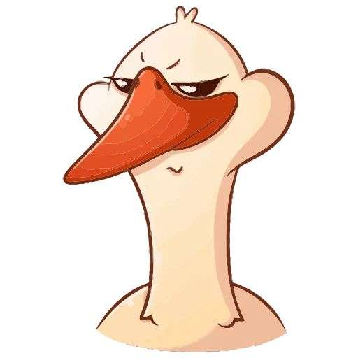 🤔 Эмодзи «Гусь Федька» для Telegram