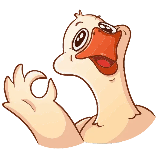 👌 Эмодзи «Гусь Федька» для Telegram