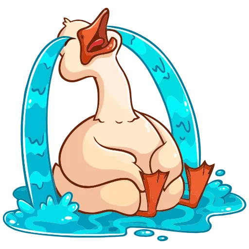 😭 Эмодзи «Гусь Федька» для Telegram