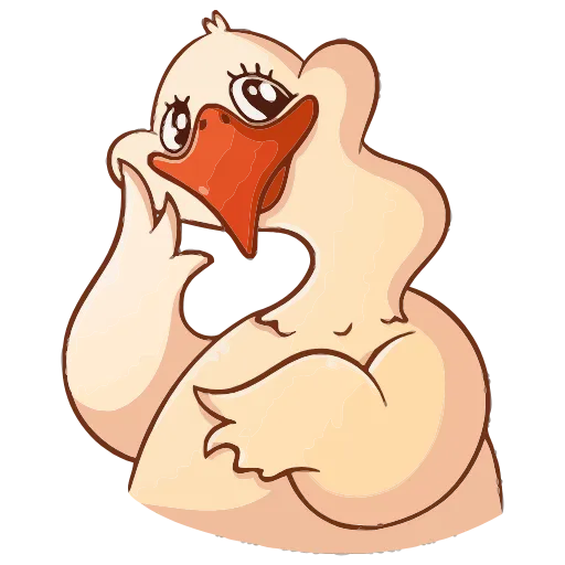 ☺️ Эмодзи «Гусь Федька» для Telegram