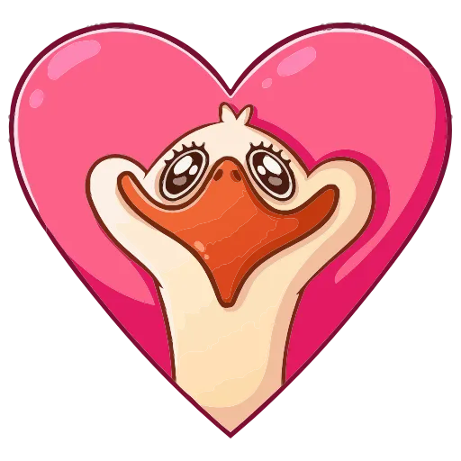 ❤️ Эмодзи «Гусь Федька» для Telegram