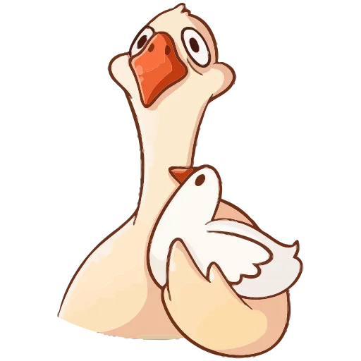 🐔 Эмодзи «Гусь Федька» для Telegram