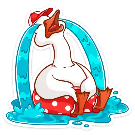 😭 Стикер «Федька в плавках» для Telegram