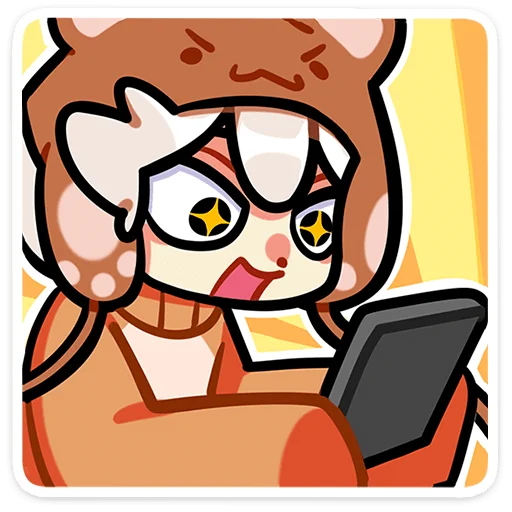 🤩 Стикер «Федя» для Telegram