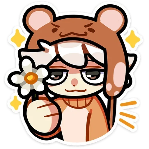 🌹 Стикер «Федя без надписей» для Telegram