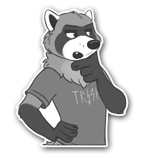 🤔 Стикер «Felix and Nik» для Telegram