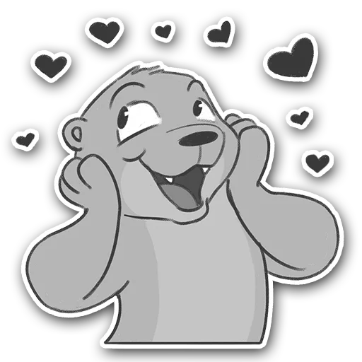 🥰 Стикер «Felix and Nik» для Telegram