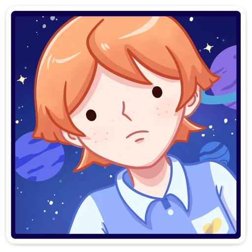 ☹ Стикер «Рыжик Феликс» для Telegram