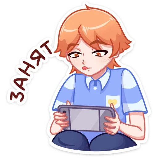 🤪 Стикер «Рыжик Феликс» для Telegram