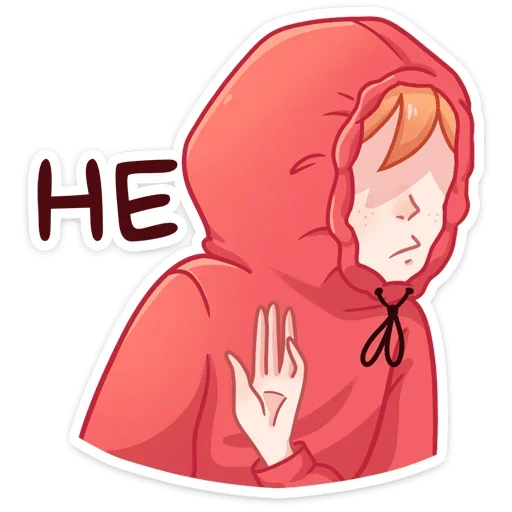 🙅‍♂ Стикер «Рыжик Феликс» для Telegram