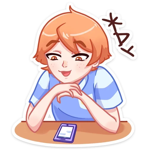 ⏳ Стикер «Рыжик Феликс» для Telegram