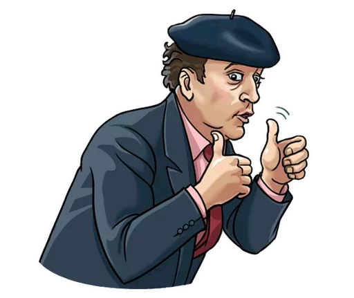 👍 Стикер «Феллини» для Telegram