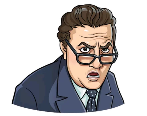 😠 Стикер «Феллини» для Telegram