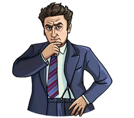 🤔 Стикер «Феллини» для Telegram