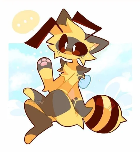 💛 Стикер «Фурряжки» для Telegram