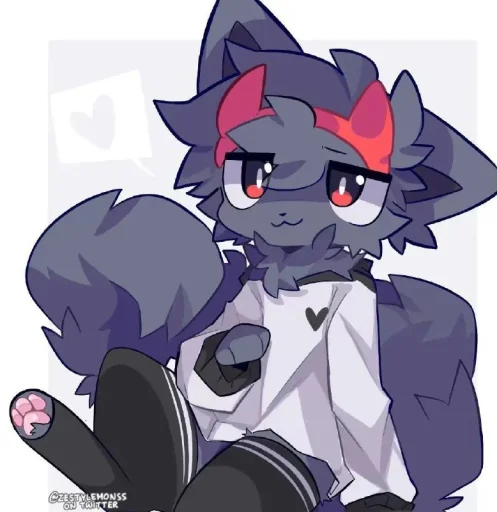 💜 Стикер «Фурряжки» для Telegram