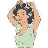 🌸 Эмодзи «Буквы и эмодзи с женскими штучками» для Telegram