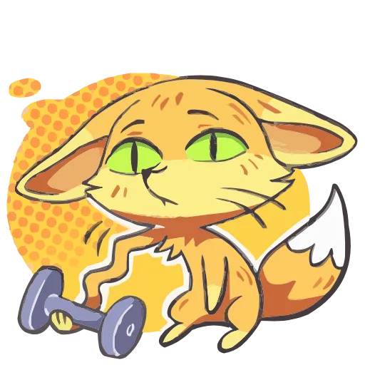 💪 Эмодзи «Фырчик» для Telegram