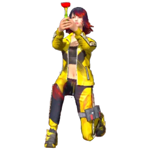 👸 Стикер «Free Fire» для Telegram