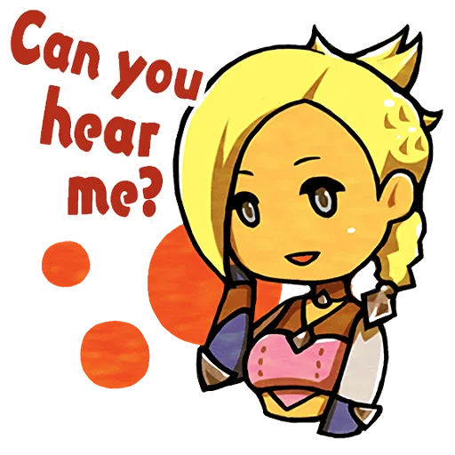👂 Стикер «ffxiv» для Telegram