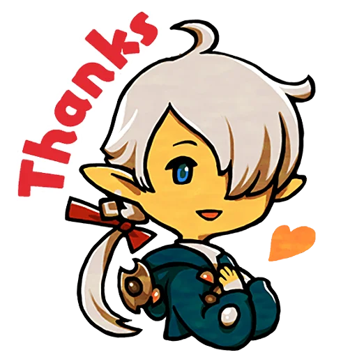😉 Стикер «ffxiv» для Telegram