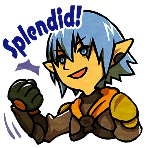💪 Стикер «ffxiv» для Telegram