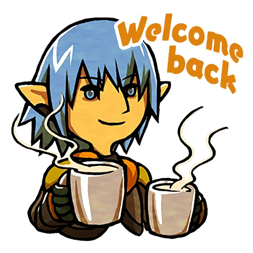 ☕ Стикер «ffxiv» для Telegram