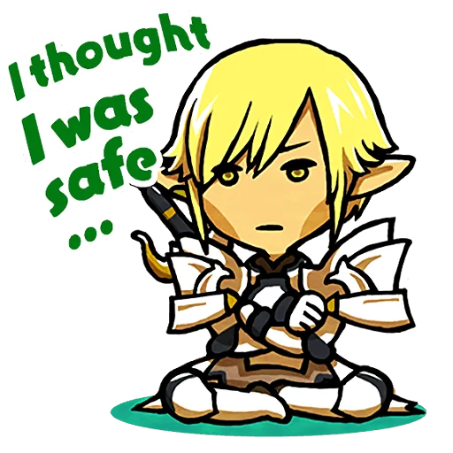 🙅‍♀️ Стикер «ffxiv» для Telegram