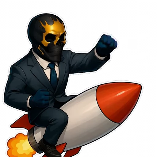 🚀 Стикер «Moriarty» для Telegram
