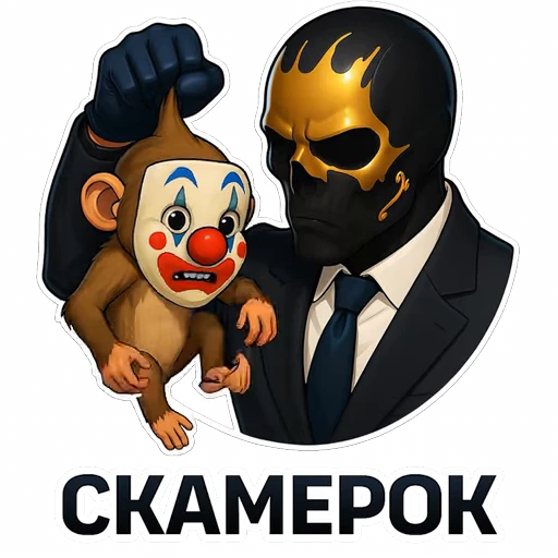 🤥 Стикер «Moriarty» для Telegram