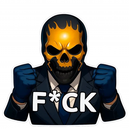🤬 Стикер «Moriarty» для Telegram