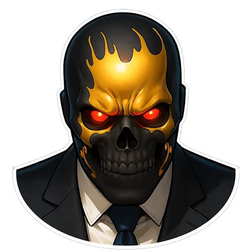 👺 Стикер «Moriarty» для Telegram