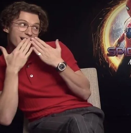 Стикерпак Tom Holland для Telegram