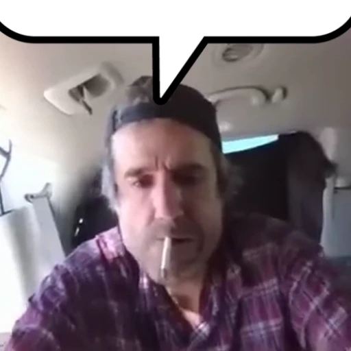 🚬 Стикер «Chatting» для Telegram