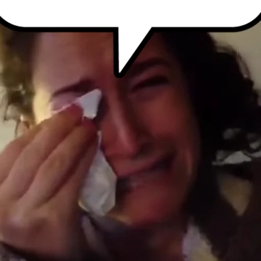 😭 Стикер «Chatting» для Telegram