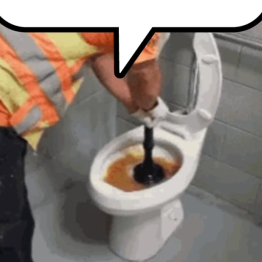 🚽 Стикер «Chatting» для Telegram