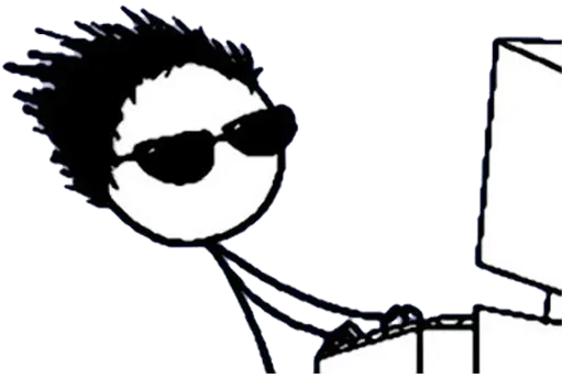 😎 Стикер «Desk / meme faces» для Telegram