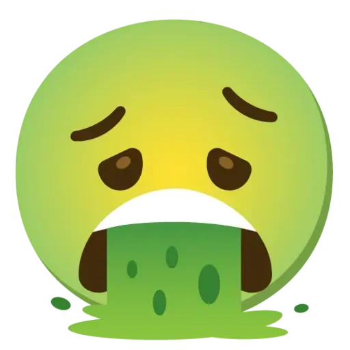 🤮 Стикер «Emote ¦» для Telegram