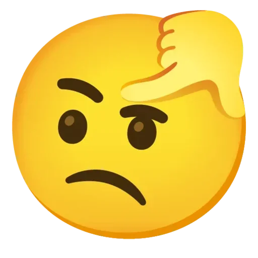 🤔 Стикер «Emote ¦» для Telegram