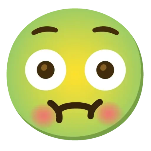 🤢 Стикер «Emote ¦» для Telegram