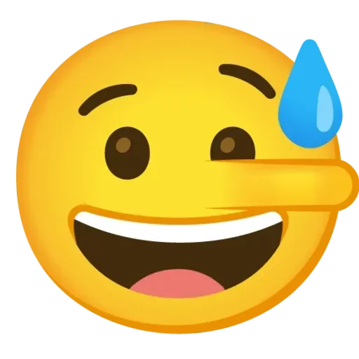 🤥 Стикер «Emote ¦» для Telegram