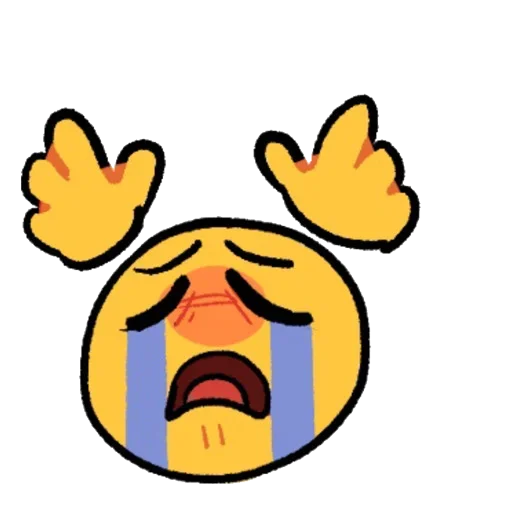 😭 Стикер «emojis» для Telegram