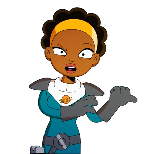 👧 Стикер «Final Space [tbs]» для Telegram