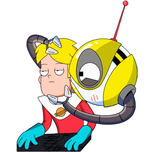 👬 Стикер «Final Space [tbs]» для Telegram