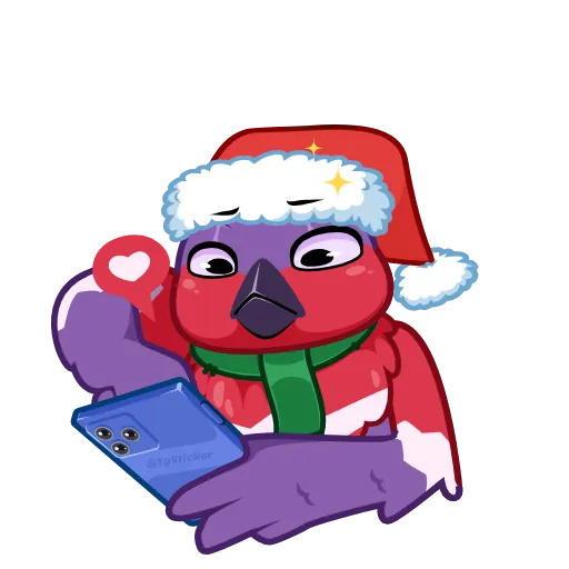 💙 Стикер «New Year Stickers» для Telegram