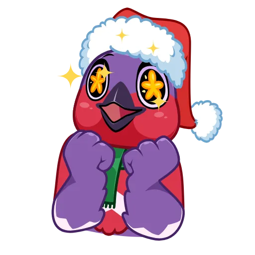 🤩 Стикер «New Year Stickers» для Telegram