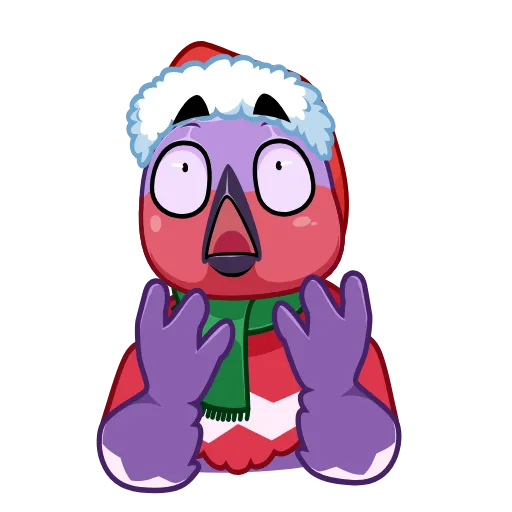 😳 Стикер «New Year Stickers» для Telegram