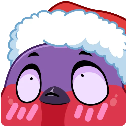 😯 Стикер «New Year Stickers» для Telegram