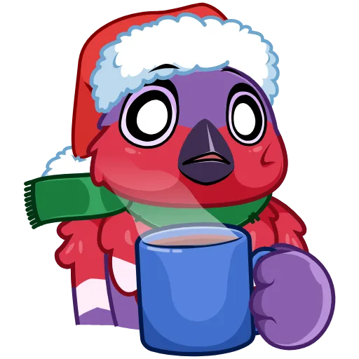 😳 Стикер «New Year Stickers» для Telegram